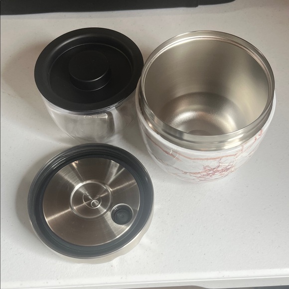 S'well Other - S'well Marble Food Container with Black Lid
